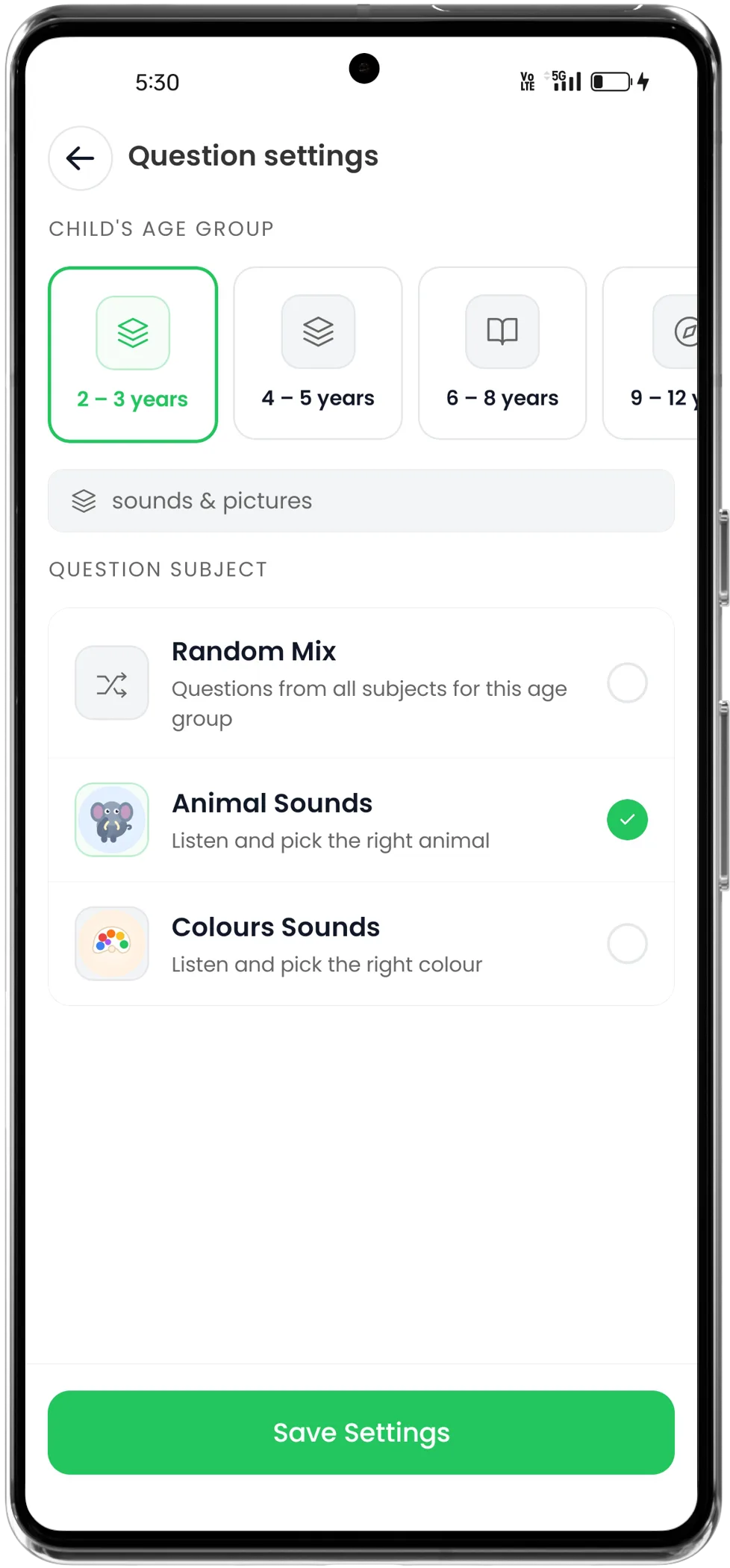Parental Analytics App Screenshot