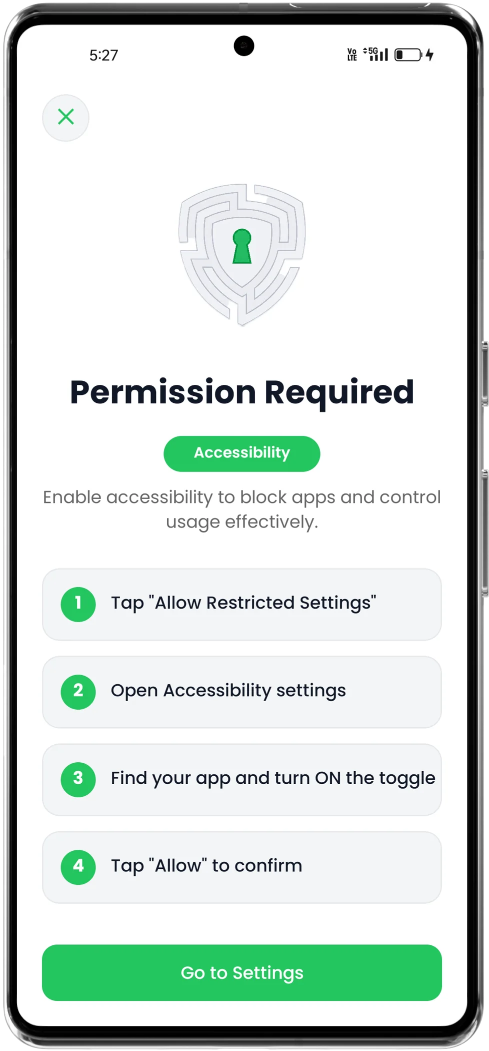 Grant Device Permissions